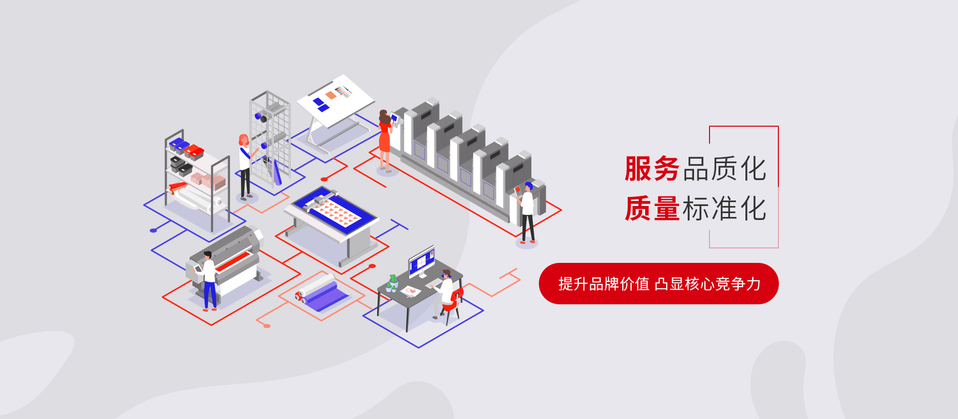 和印服务品质化 质量标准化 提升品牌价值 凸显核心竞争力